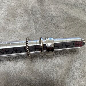 Silver Ring Set 3 rings size 7